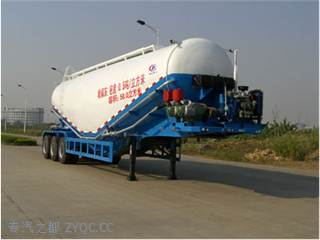 程力威牌CLW9400GFL型粉粒物料運輸半掛車技術參數解析與應用前景